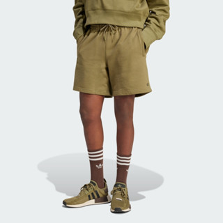 ADIDAS 短褲 P ESS SHORT FT 橄欖綠 休閒 棉短褲 男 IR7878