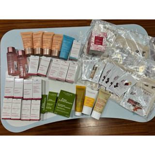 克蘭詩 CLARINS 雙激萃 氧氣亮白淡斑精華水 綠色朝氣水 香醍精油蠟燭 蘋果光持久柔霧粉底液