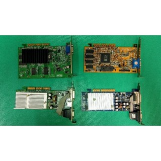 【二手良品】電腦獨立 AGP 顯示卡32M-128M/技嘉 ATI