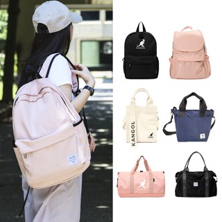 【KANGOL x DF聯合品牌】旅行日常必備包款 大容量旅行袋 吐司包 水桶包 後背包 斜背包 短夾 包包批發團購