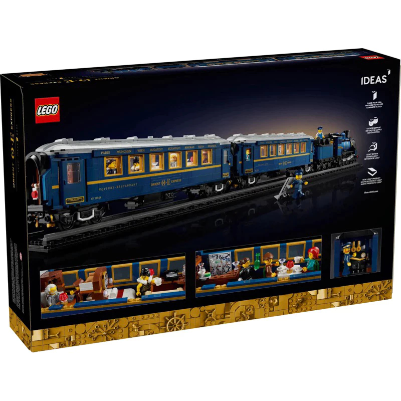 樂血高校🔥現貨!! 【LEGO樂高】21344 IDEAS系列 東方快車