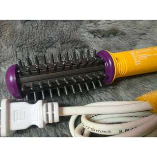 現貨免運8.5成新 韓國 Unix 迷你電棒捲髮梳UCI-B2507TW 電棒梳 電棒捲 直髮梳 電捲梳