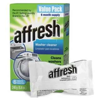 【安安生活館】臺灣現貨 買五盒送一盒 美國Affresh適用洗衣機槽清洗錠 洗衣槽清洗錠 洗衣機清潔槽洗錠 洗衣機清潔去