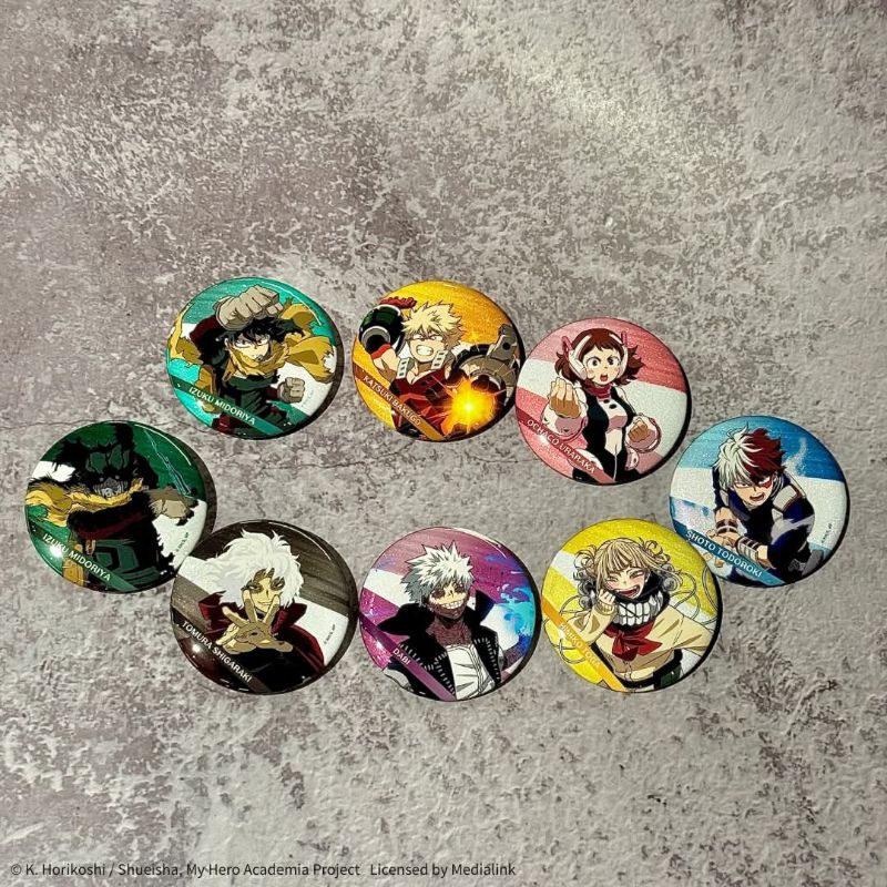 我的英雄學院徽章（死柄木弔/麗日御茶子）、色紙（麗日御茶子）