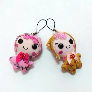 【雲雀出清專區】領結頭巾娃娃布偶吊飾│全新品│絶版收藏 不分色計15件合售 不零售