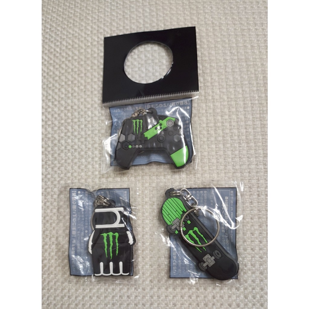 全新現貨 魔爪 Monster Energy 造型鑰匙圈 吊飾 收藏 紀念品 日本 能量飲料 提神飲料 手把 手柄 滑板