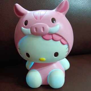 早期 2006年 Hello Kitty 七彩LED燈 公仔 夜燈 小夜燈 絕版珍藏