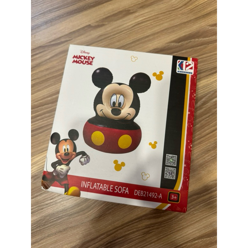 「全新商品」迪士尼米奇米妮充氣沙發椅/玩具
