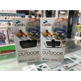 禾豐音響 領卷現折 Cardo PACKTALK OUTDOOR 戶外運動通訊藍牙耳機 台灣代理 - 原廠公司貨