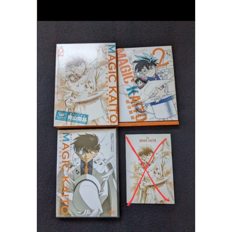 非現貨 神偷怪盜 魔術快斗 怪盜基德 日版 dvd 特裝版 漫畫 黑羽快斗 中森青子 快青