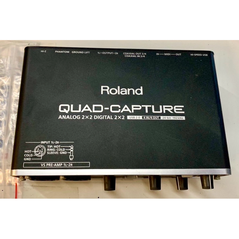 （二手）Roland QUAD-CAPTURE UA-55 錄音介面