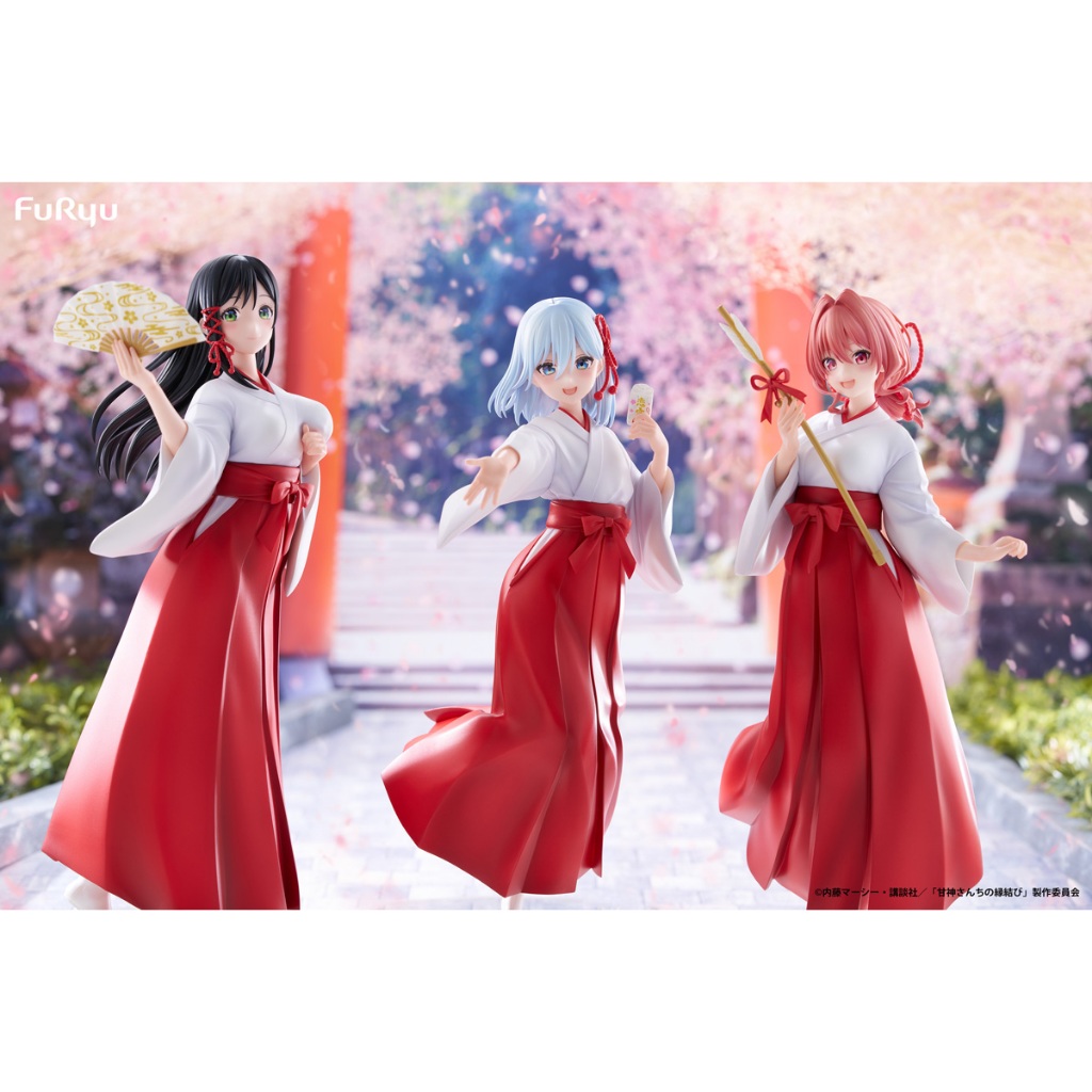 🔥鹿本🔥日版 景品 FuRyu 結緣甘神神社 Trio-Try-iT 甘神夜重 甘神朝姬 甘神夕奈 公仔 模型