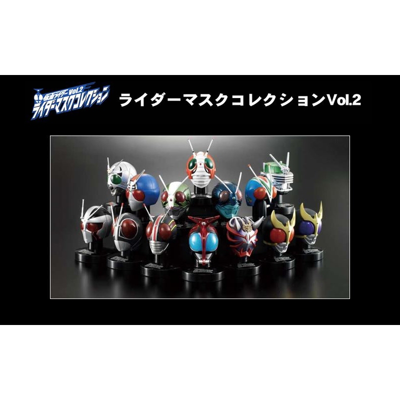 萬代Bandai1/6假面騎士v3 black rx 1號2號假面超人頭像頭雕底座