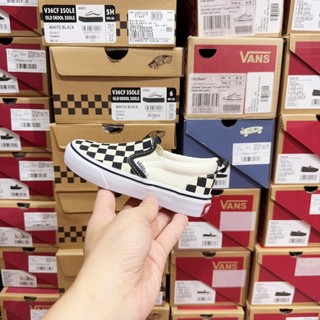 代購♦️2504 Vans Slip On 棋盤格 黑色 白色 襪套 小童 童鞋 V2C3008011