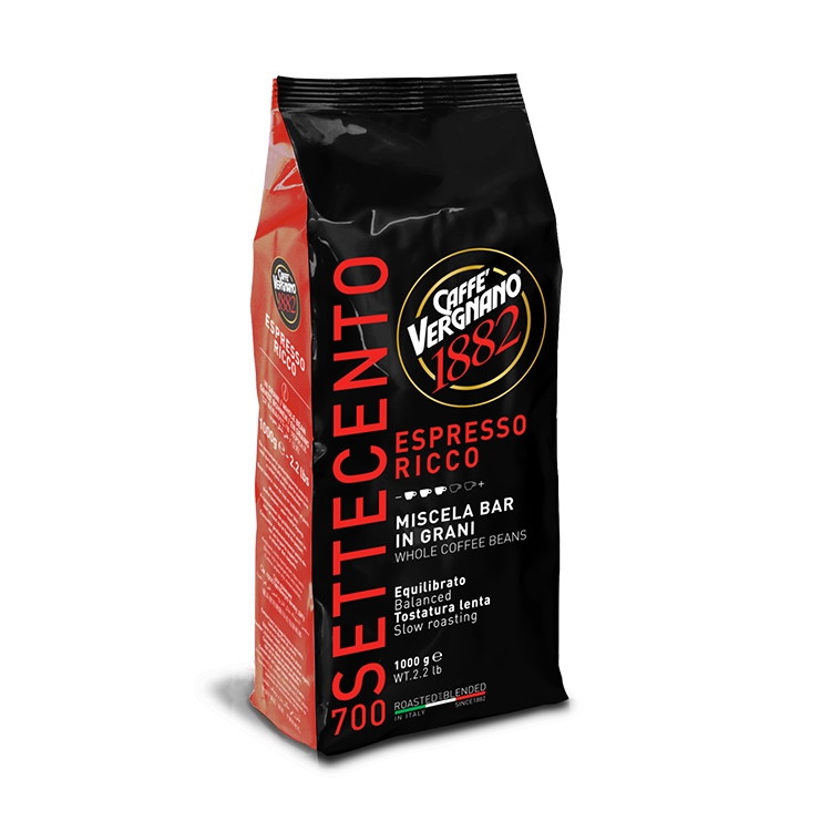 文華東方酒店、HäagenDazs使用義大利百年品牌1882 Vergnano咖啡豆 1KG Classic 700