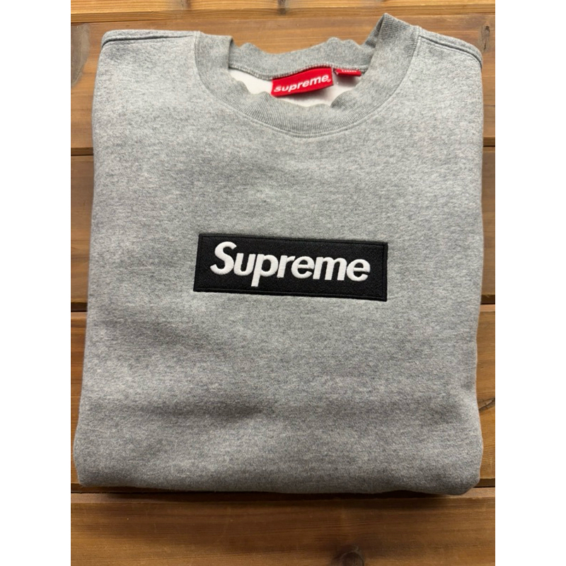 supreme box logo crewneck 大學T 衛衣 重磅