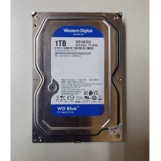 WD 藍標 1TB HDD WD10EZEX 3.5吋 桌上型硬碟 低使用時數 ~