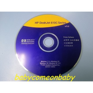 影音光碟 HP DeskJet 610C Series v11.2