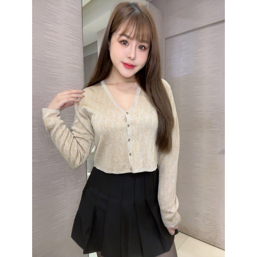 💎Han's house精品服飾💎DIOR 滿版 針織 毛衣 開衫 外套