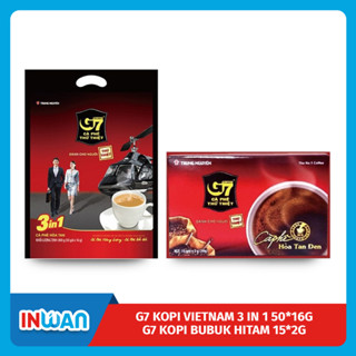 【 印灣 INWAN 】越南 G7 KOPI VIETNAM 三合一即溶咖啡 咖啡塊 黑咖啡 即溶咖啡 COFFEE
