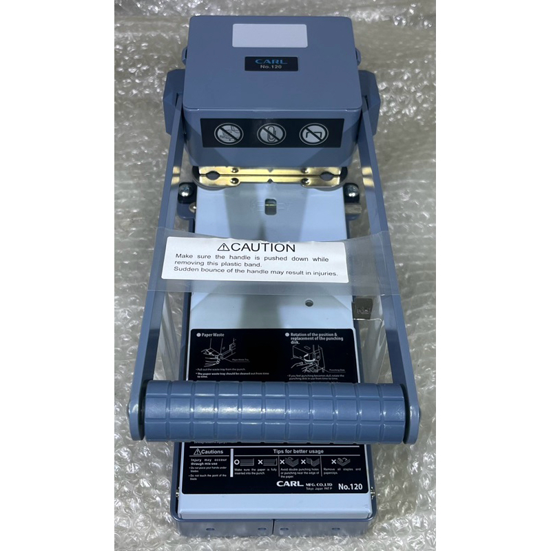 ◢ 簡便宜 ◣ 全新 CARL NO.120 強力雙孔 打孔機 事務機器 15mm 160張