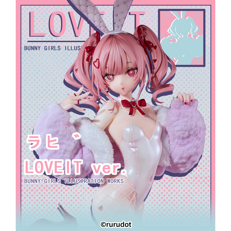 【漢斯模型】追單 預訂頁 Fingle Toy 拉比 兔女郎 LOVEIT 1/6 PVC rurudo