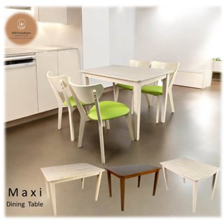 【168 Furniture】👉臺灣現貨 現場組裝👈---麥可西餐桌---三種顏色/實木餐桌/小家庭佳/現場組裝
