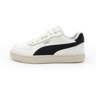 Puma Caven 2.0 Lux 白灰 皮革 仿舊 休閒鞋 女款 J3012【新竹皇家39501615】