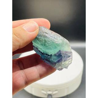 Oliver。晶。透。天然水晶原礦 藍紫綠螢石 螢石隨型 藍紫綠螢石隨型 藍螢石 紫螢石 綠螢石 M53
