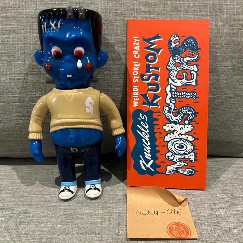HeadlockStudio X  Monster 科怪 科學怪人 哭臉 大隻 設計師 玩具 盲盒 軟膠