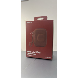 Instax mini LiPlay 拍立得 原廠保護殼 咖啡色 全新未拆