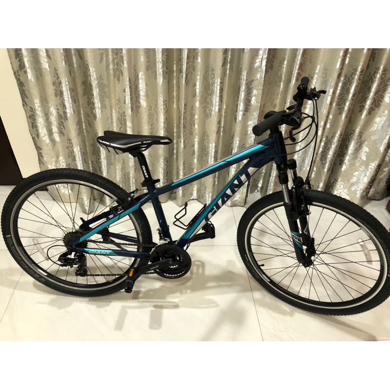 [二手良品]Giant捷安特RINCON鋁合金 指撥式21段變速 前避震 輪27.5吋 前後輪快拆腳踏車 登山越野自行車