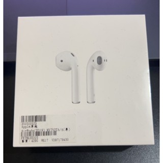 售完 Apple AirPods 2 原廠正品藍牙耳機A2031 A2032(MV7N2TA/A)(有線充電盒版本)
