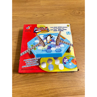 《二手兒童桌遊（3+）》破冰企鵝 Penguin Trap 企鵝敲冰塊 拯救企鵝 玩具 親子遊戲