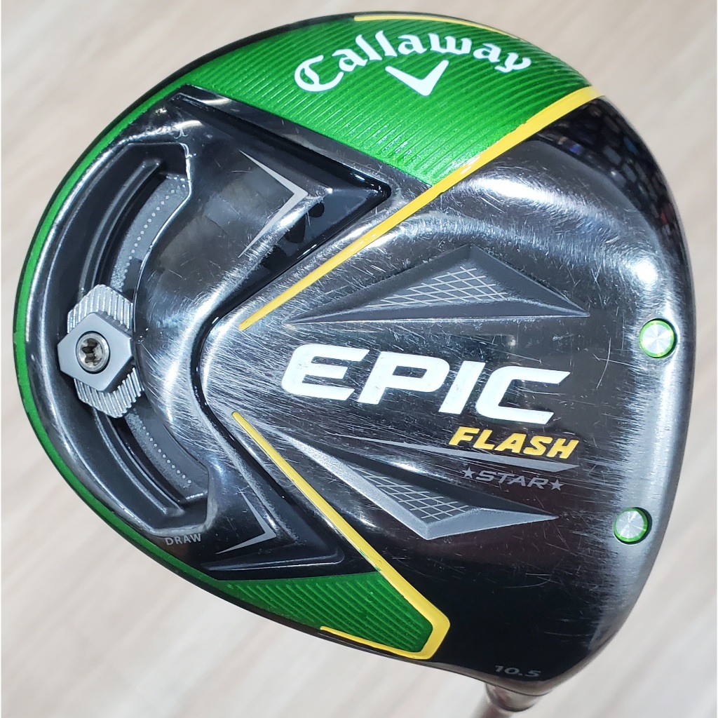 二手品Callaway EPIC ꜰʟᴀꜱʜ ꜱᴛᴀʀ 10.5°開球木桿 搭配Speeder ᴇᴠᴏ SR桿身0287