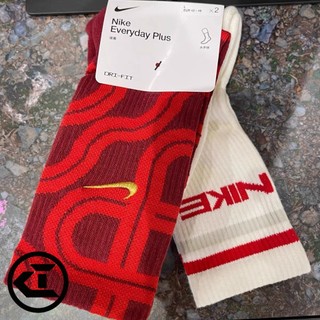 NIKE U ED PLUS CUSH CREW CNY 2PR 男女中高筒襪 毛巾厚底襪 運動休閒襪 學生襪 長襪