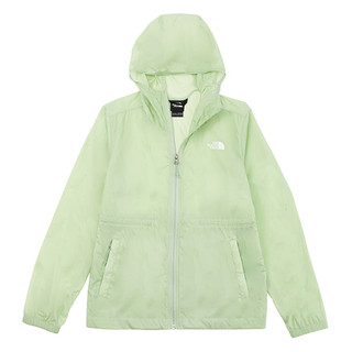 美國[The North Face] W ELBIO UPF WIND JACKET G- 女防曬快乾外套 淺紫/亮綠