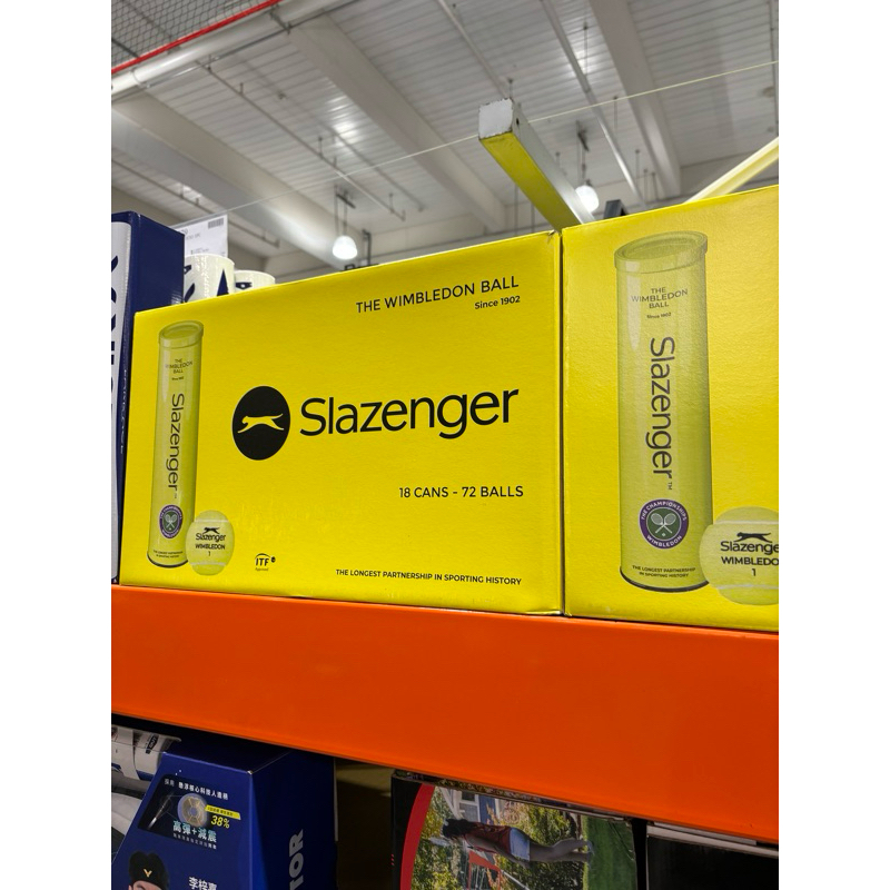 Costco好市多代購/Slazenger 網球18罐（編號38002505）