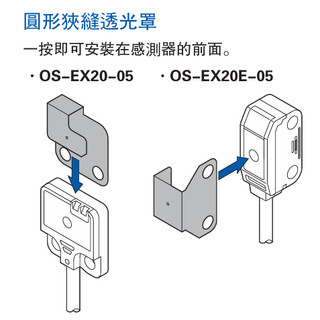 PANASONIC (SUNX) OS-EX20-05 圓形狹縫透光罩