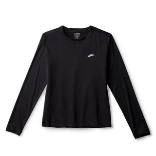 【BROOKS】女 Sprint Free 長袖上衣 3.0 經典黑(221711001)