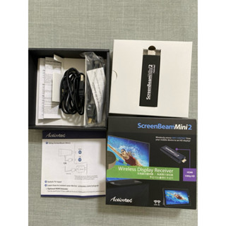 二手 Actiontec ScreenBeam Mini 2 無線顯示接收器 Miracast 手機投影 電視棒