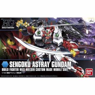 BANDAI 組裝模型 #007 HGBF 1/144 銀河宇宙 鋼彈創鬥者 戰國異端紅色機鋼彈