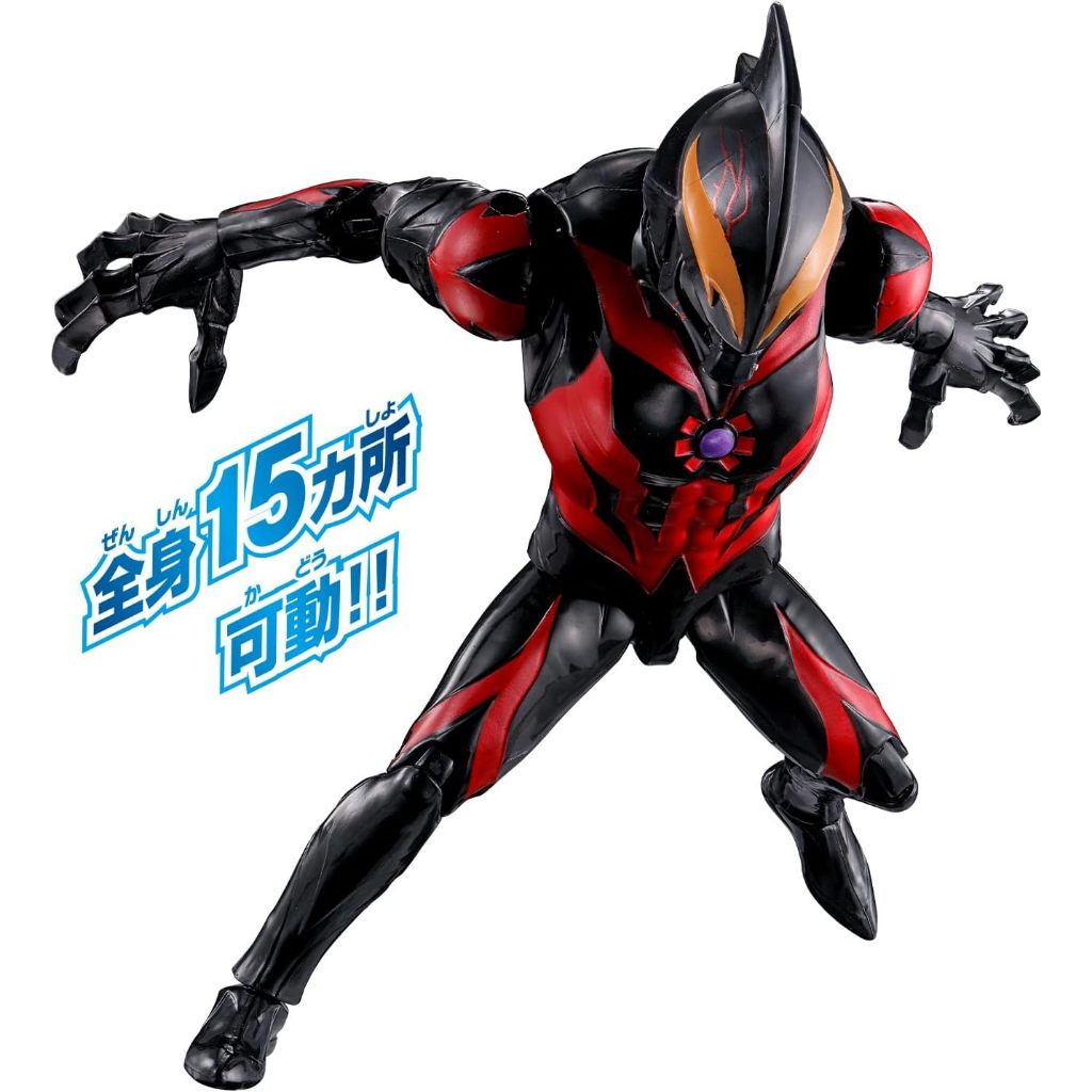 「渣男玩具店」 BANDAI 可動 公仔 超人力霸王可動公仔 超人力霸王 凱撒貝利亞 奧特曼公仔 73190