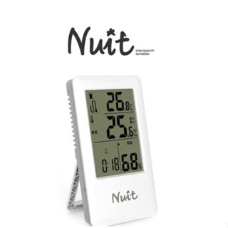 NTF286 努特NUIT 溫溼度計 USB充電款 濕度計 溫度計 時鐘 戶外 登山 露營 環保 野營