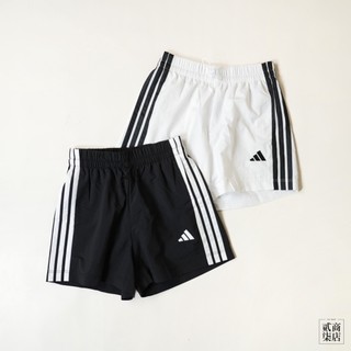 貳柒商店) ADIDAS 3S WOVEN SHORTS 女款 三線 短褲 運動褲 防潑水 JE1310 JE1309