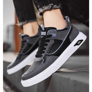 Sneaker cowok cool Giày thể thao 防水皮面男鞋 รองเท้าผ้าใบ Cool