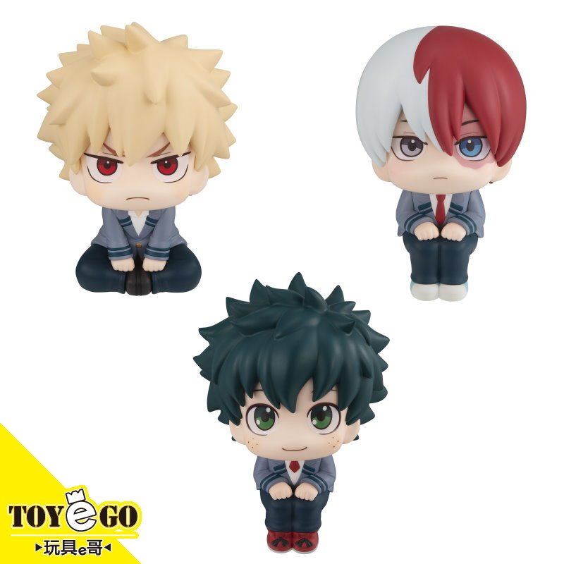 MH 8月預購定金全額LOOK UP 我的英雄學院爆豪勝己綠谷出久轟焦凍三款合售無特典再販代理預收免運玩具e哥83746