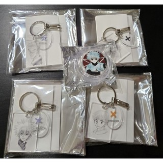 HUNTER×HUNTER 獵人 JUMP SHOP 原畫 鑰匙圈 奇犽溜溜球