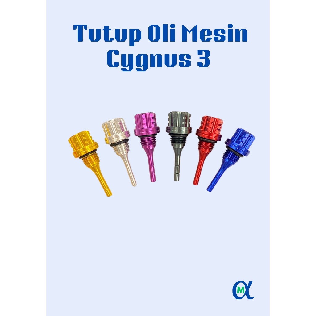 ALPHAMART Tutup Oli Mesin Oil Cap Cygnus 3 ฝาถังน้ำมัน