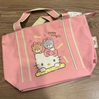 全新 正版商品 Sanrio三麗鷗 Hellokitty 便當袋 隨身小袋 購物袋 收納袋 手提袋